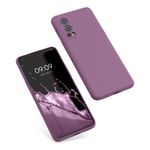 Husa Kwmobile pentru OnePlus Nord 2 5G, Silicon, Mov, 56070.235 fotografia produsului