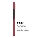 Husa Kwmobile pentru Google Pixel 6a, Textil, Rosu, 57797.76 fotografia produsului View 4 S