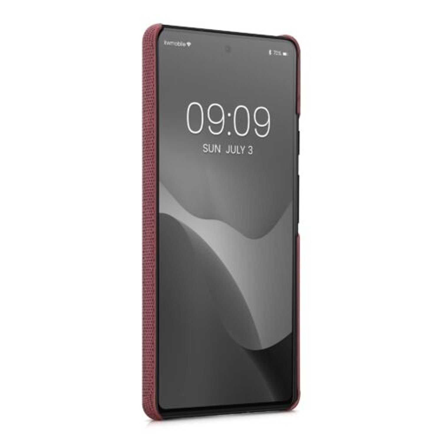 Husa Kwmobile pentru Google Pixel 6a, Textil, Rosu, 57797.76 fotografia produsului View 2 L
