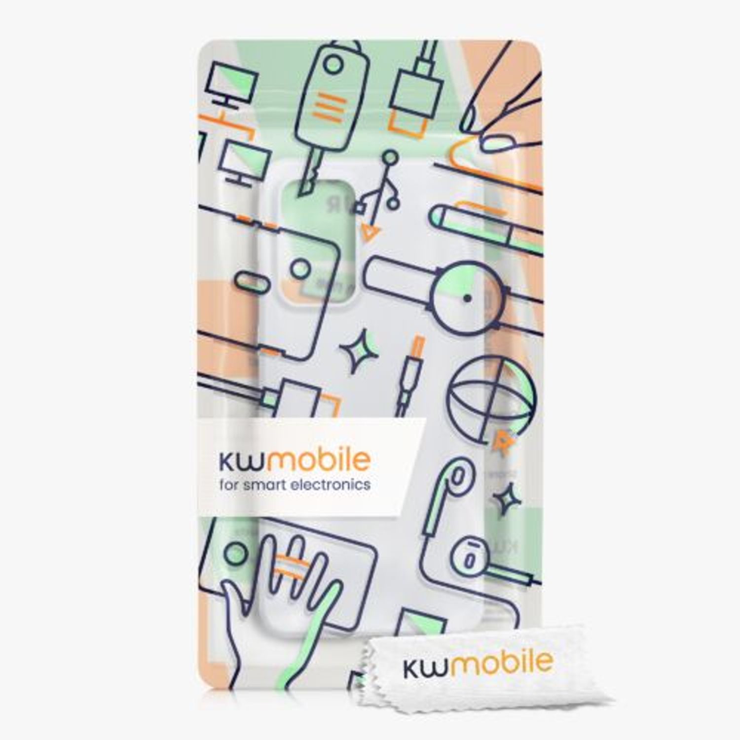 Husa Kwmobile pentru Samsung Galaxy A33 5G, Silicon, Alb, 57806.48 fotografia produsului View 6 L