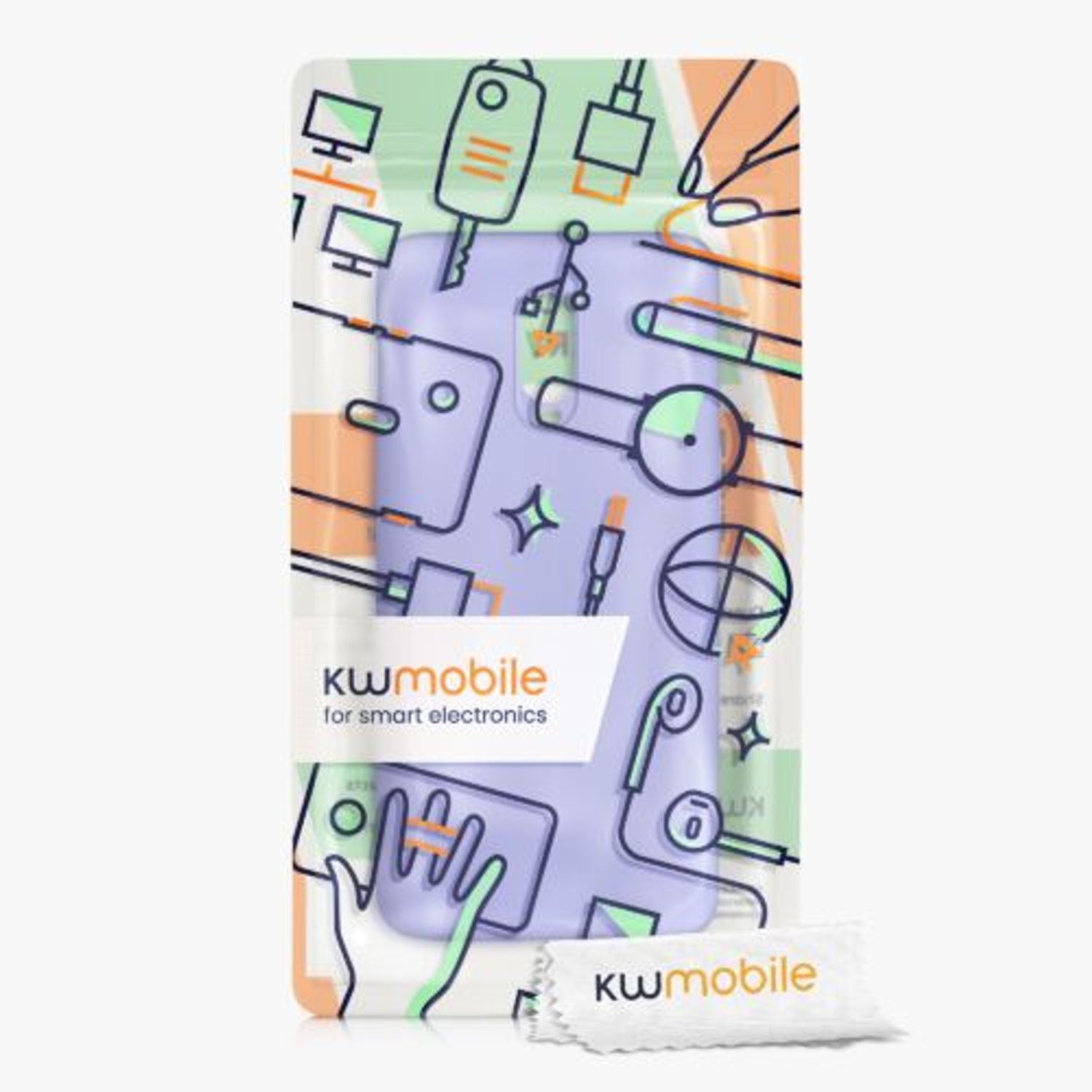 Husa Kwmobile pentru OnePlus 6T, Silicon, Albastru, 55347.139 fotografia produsului View 6 L