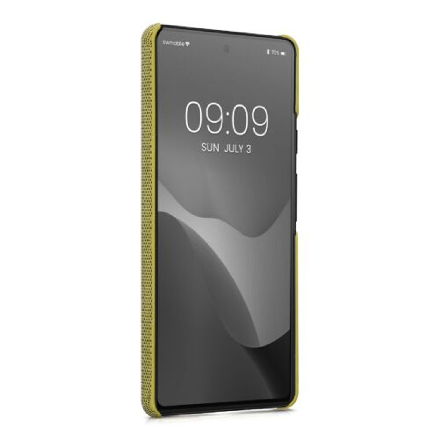 Husa Kwmobile pentru Google Pixel 6a, Textil, Galben, 57797.06 fotografia produsului View 2 L
