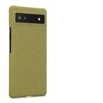 Husa Kwmobile pentru Google Pixel 6a, Textil, Galben, 57797.06 fotografia produsului View 7 S
