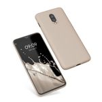 Husa Kwmobile pentru OnePlus 6T, Silicon, Crem, 55347.10 fotografia produsului