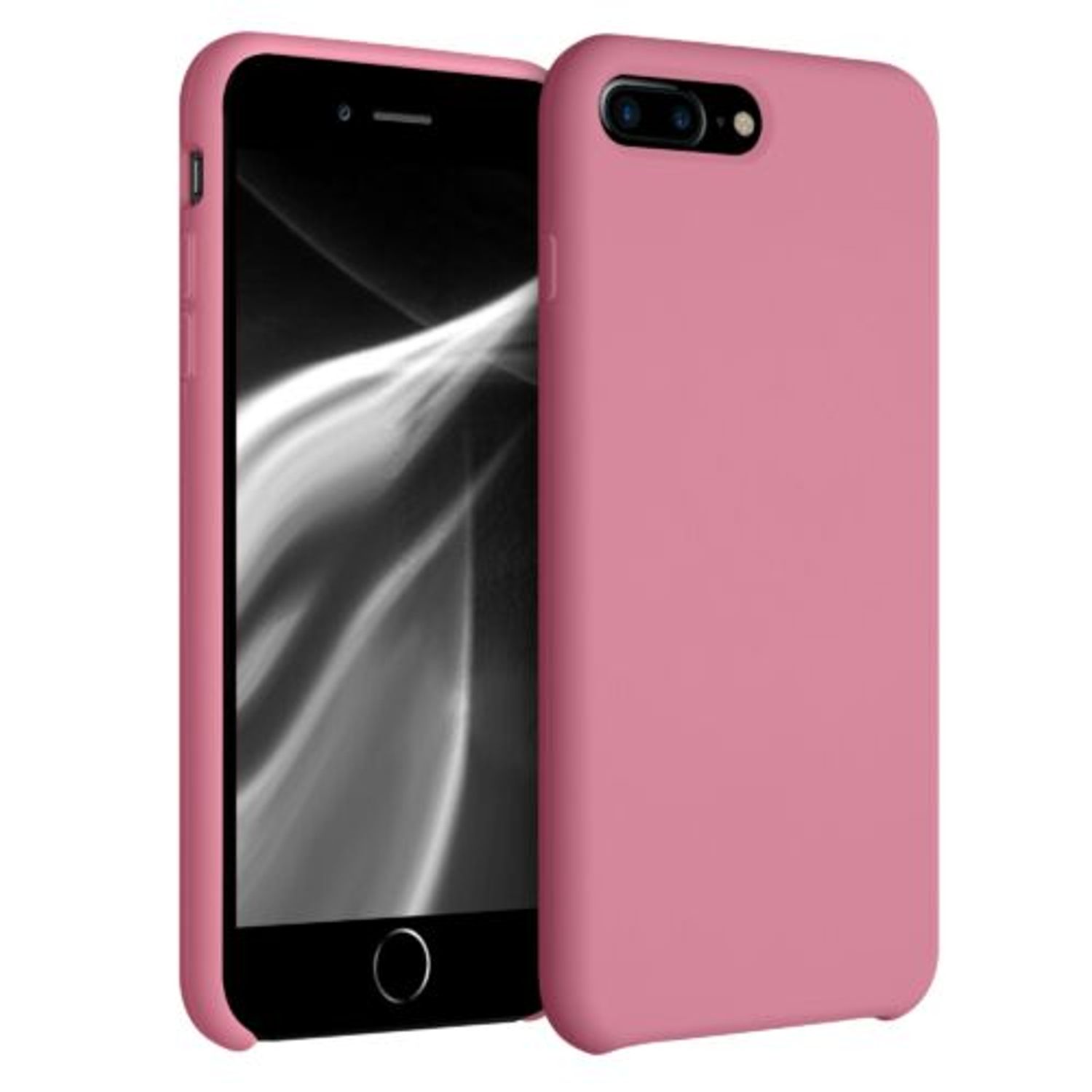 Husa pentru Apple iPhone 8 Plus/iPhone 7 Plus, Silicon, Roz, 40842.212 fotografia produsului