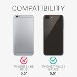 Husa pentru Apple iPhone 8 Plus/iPhone 7 Plus, Silicon, Roz, 40842.212 fotografia produsului View 6 S