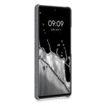 Husa Kwmobile pentru Google Pixel 6, Textil, Gri, 57795.25 fotografia produsului View 2 S