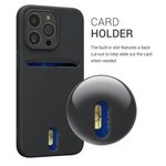 Husa Kwmobile pentru Apple iPhone 13 Pro, Silicon, Negru, 57749.01 fotografia produsului View 3 S