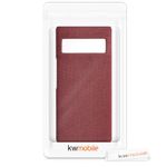 Husa Kwmobile pentru Google Pixel 6 Pro, Textil, Rosu, 57796.76 fotografia produsului View 6 S