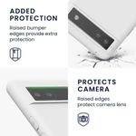 Husa Kwmobile pentru Google Pixel 6a, Silicon, Alb, 57799.48 fotografia produsului View 3 S