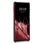 Husa Kwmobile pentru Google Pixel 6 Pro, Textil, Rosu, 57796.76 fotografia produsului View 2 S