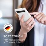 Husa Kwmobile pentru Google Pixel 6a, Silicon, Alb, 57799.48 fotografia produsului View 4 S