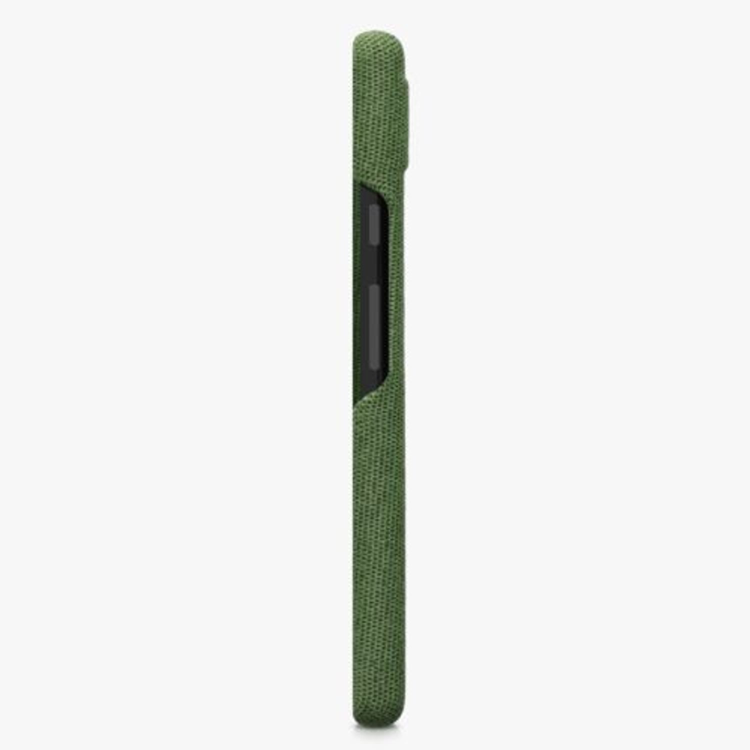 Husa Kwmobile pentru Google Pixel 6a, Textil, Verde, 57794.07 fotografia produsului View 4 L