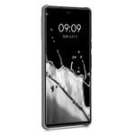 Husa Kwmobile pentru Google Pixel 6 Pro, Textil, Gri, 57796.25 fotografia produsului View 8 S