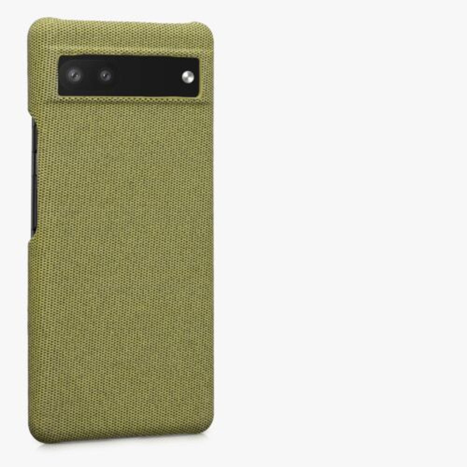 Husa Kwmobile pentru Google Pixel 6a, Textil, Galben, 57794.06 fotografia produsului View 7 L