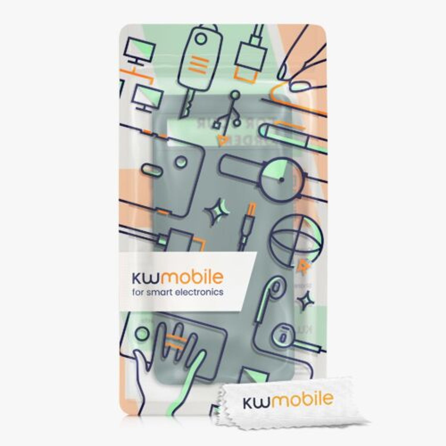 Husa Kwmobile pentru Google Pixel 6a, Silicon, Verde, 57799.171 fotografia produsului View 6 L