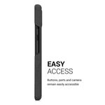 Husa Kwmobile pentru Google Pixel 6a, Textil, Gri, 57797.19 fotografia produsului View 4 S