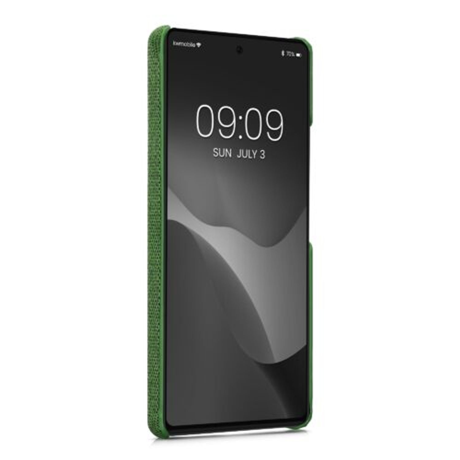 Husa Kwmobile pentru Google Pixel 6a, Textil, Verde, 57797.07 fotografia produsului View 2 L