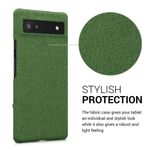 Husa Kwmobile pentru Google Pixel 6a, Textil, Verde, 57797.07 fotografia produsului View 3 S