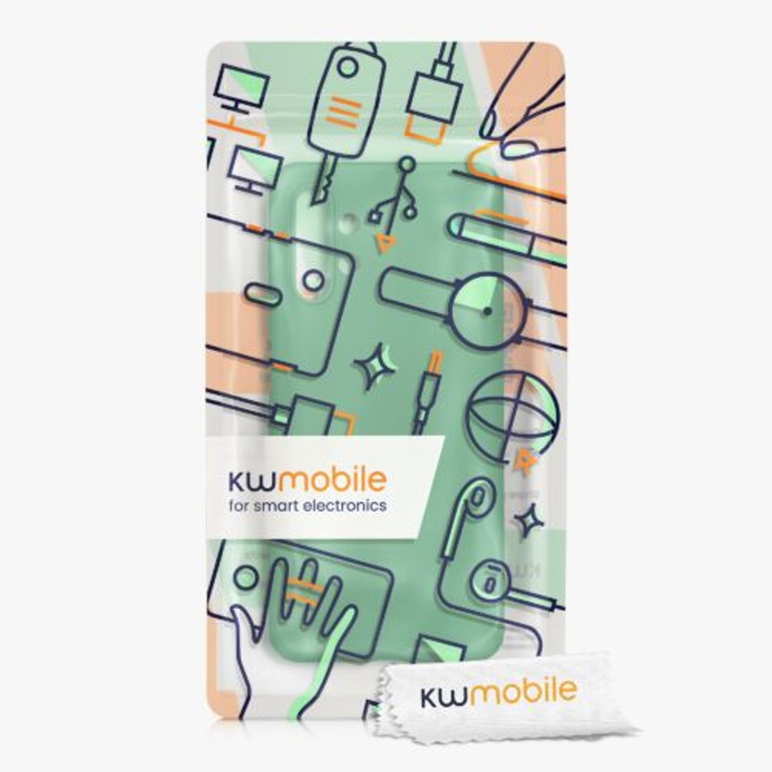 Husa Kwmobile pentru Samsung Galaxy A13, Silicon, Verde, 57805.227 fotografia produsului View 6 L