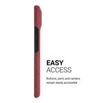 Husa Kwmobile pentru Google Pixel 6, Textil, Rosu, 57795.76 fotografia produsului View 3 S