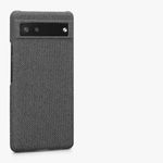 Husa Kwmobile pentru Google Pixel 6a, Textil, Gri, 57794.22 fotografia produsului View 7 S