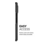 Husa Kwmobile pentru Google Pixel 6 Pro, Textil, Gri, 57796.19 fotografia produsului View 4 S