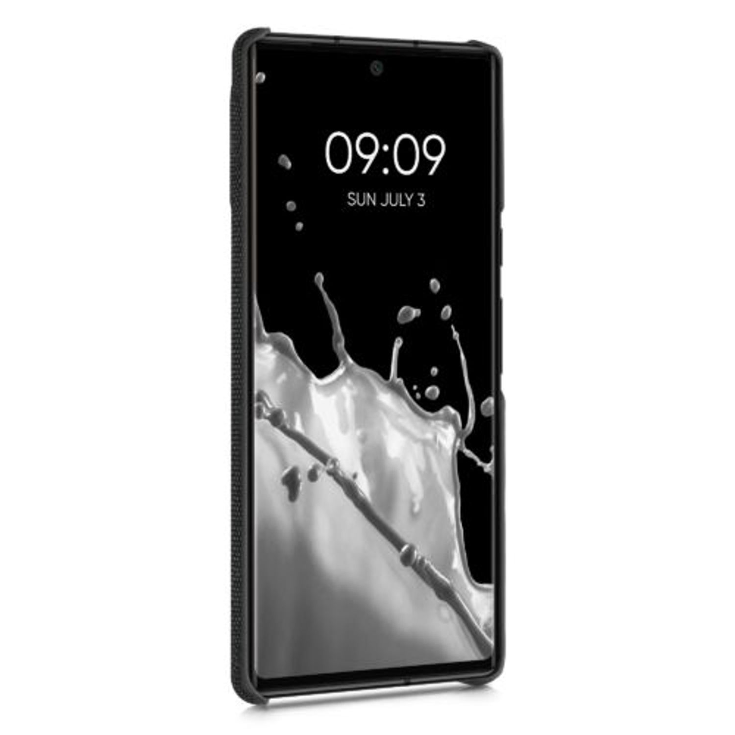 Husa Kwmobile pentru Google Pixel 6 Pro, Textil, Gri, 57796.19 fotografia produsului View 2 L