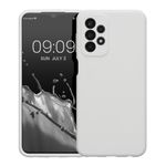 Husa Kwmobile pentru Samsung Galaxy A23, Silicon, Alb, 57829.48 fotografia produsului