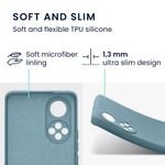 Husa Kwmobile pentru Honor 50, Silicon, Verde, 57828.207 fotografia produsului View 2 S