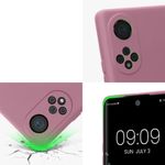 Husa Kwmobile pentru Honor 50, Silicon, Violet, 57828.167 fotografia produsului View 6 S