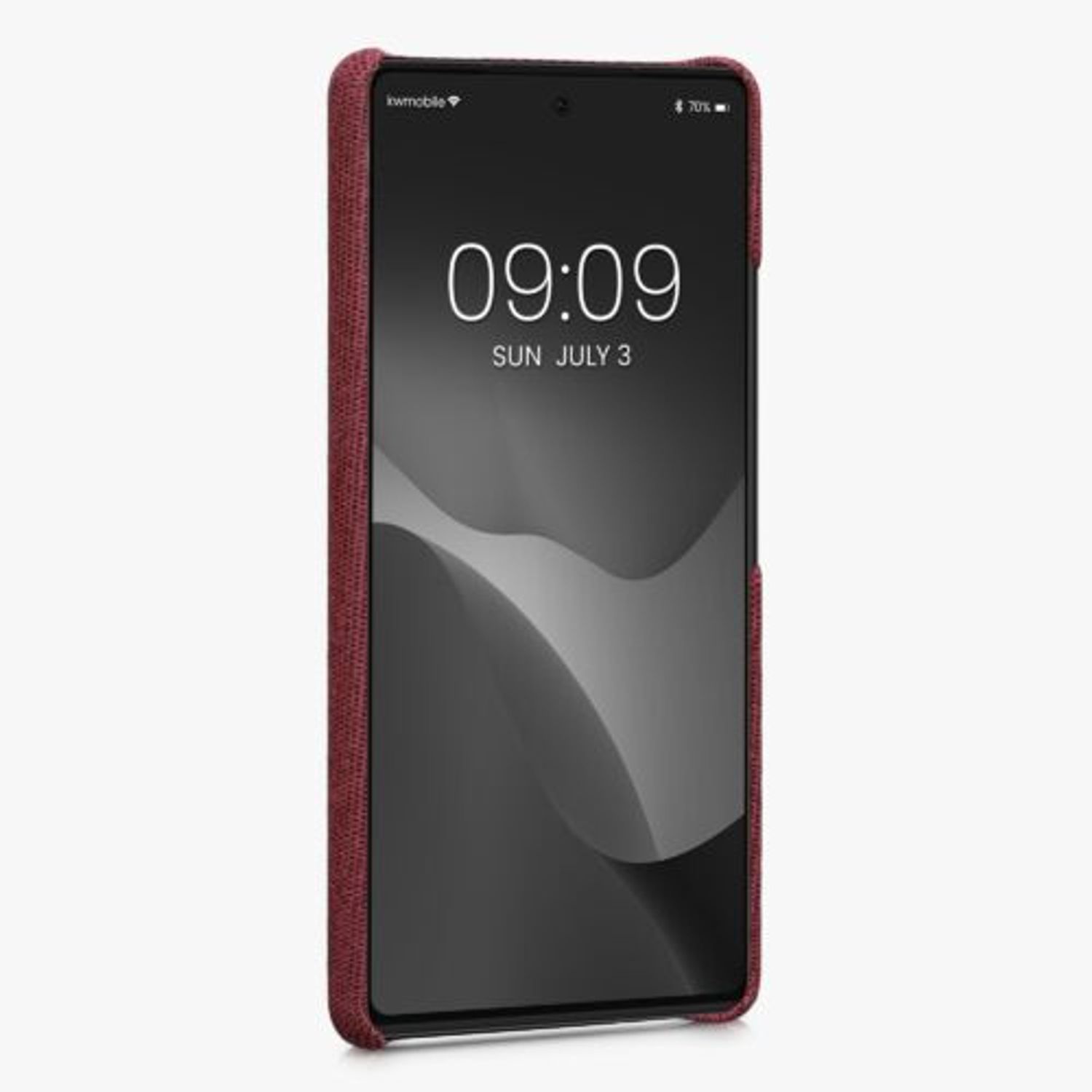 Husa Kwmobile pentru Google Pixel 6a, Textil, Rosu, 57794.76 fotografia produsului View 2 L