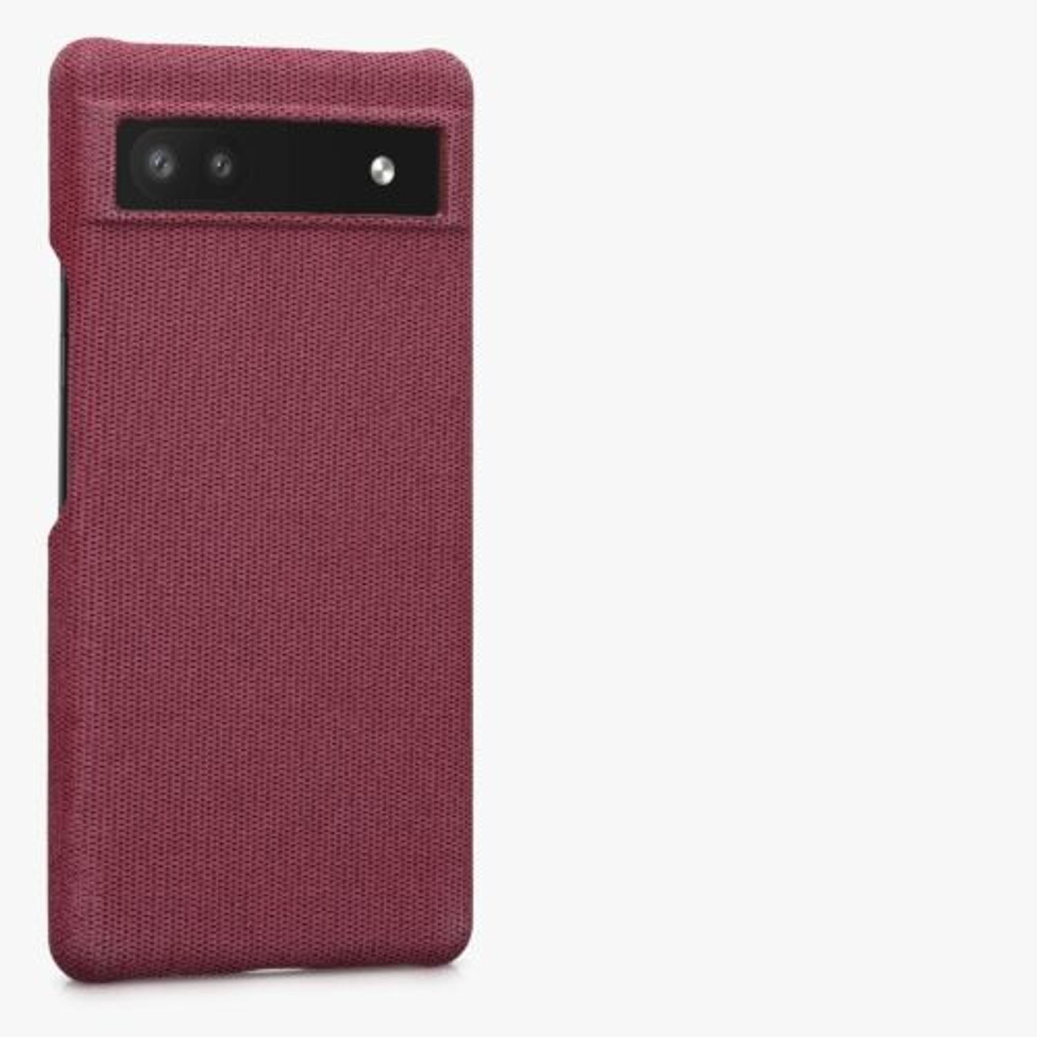 Husa Kwmobile pentru Google Pixel 6a, Textil, Rosu, 57794.76 fotografia produsului View 7 L