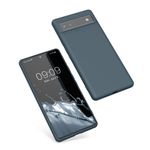 Husa Kwmobile pentru Google Pixel 6a, Silicon, Albastru, 57799.202 fotografia produsului