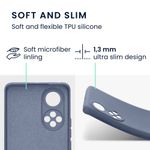 Husa Kwmobile pentru Honor 50, Silicon, Albastru, 57828.12 fotografia produsului View 2 S
