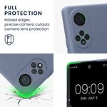 Husa Kwmobile pentru Honor 50, Silicon, Albastru, 57828.12 fotografia produsului View 3 S