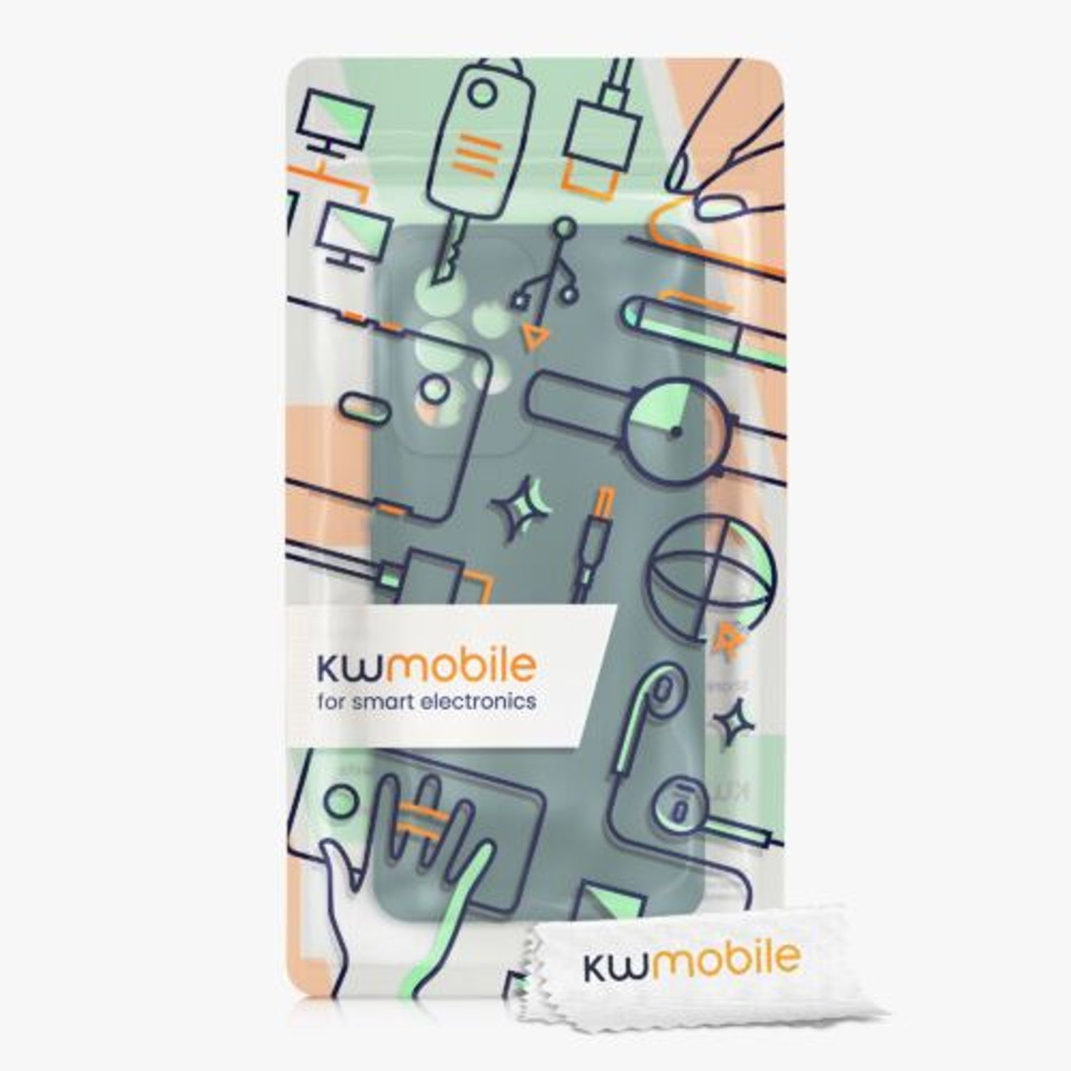 Husa Kwmobile pentru Samsung Galaxy A53 5G, Silicon, Verde, 57835.171 fotografia produsului View 6 L