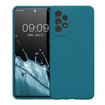 Husa Kwmobile pentru Samsung Galaxy A73 5G, Silicon, Verde, 57834.57 fotografia produsului