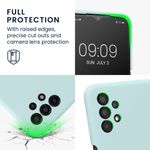 Husa Kwmobile pentru Samsung Galaxy A13, Silicon, Verde, 57832.200 fotografia produsului View 3 S