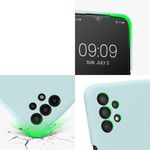 Husa Kwmobile pentru Samsung Galaxy A13, Silicon, Verde, 57832.200 fotografia produsului View 7 S