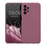 Husa Kwmobile pentru Samsung Galaxy A23, Silicon, Violet, 57829.167 fotografia produsului