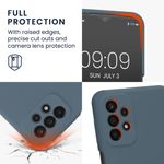 Husa Kwmobile pentru Samsung Galaxy A23, Silicon, Albastru, 57829.202 fotografia produsului View 3 S