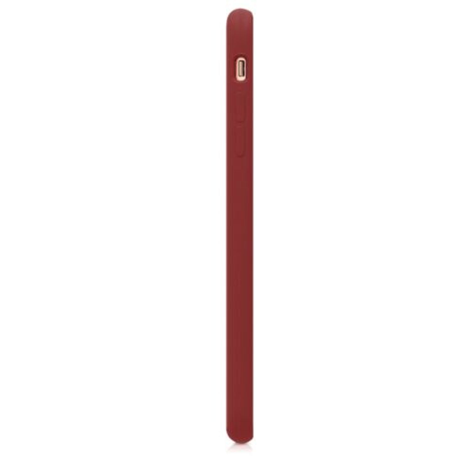 Husa pentru Apple iPhone 8 Plus/iPhone 7 Plus, Silicon, Rosu, 40842.20 fotografia produsului View 5 L
