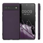 Husa Kwmobile pentru Google Pixel 6a, Silicon, Mov, 57960.115 fotografia produsului