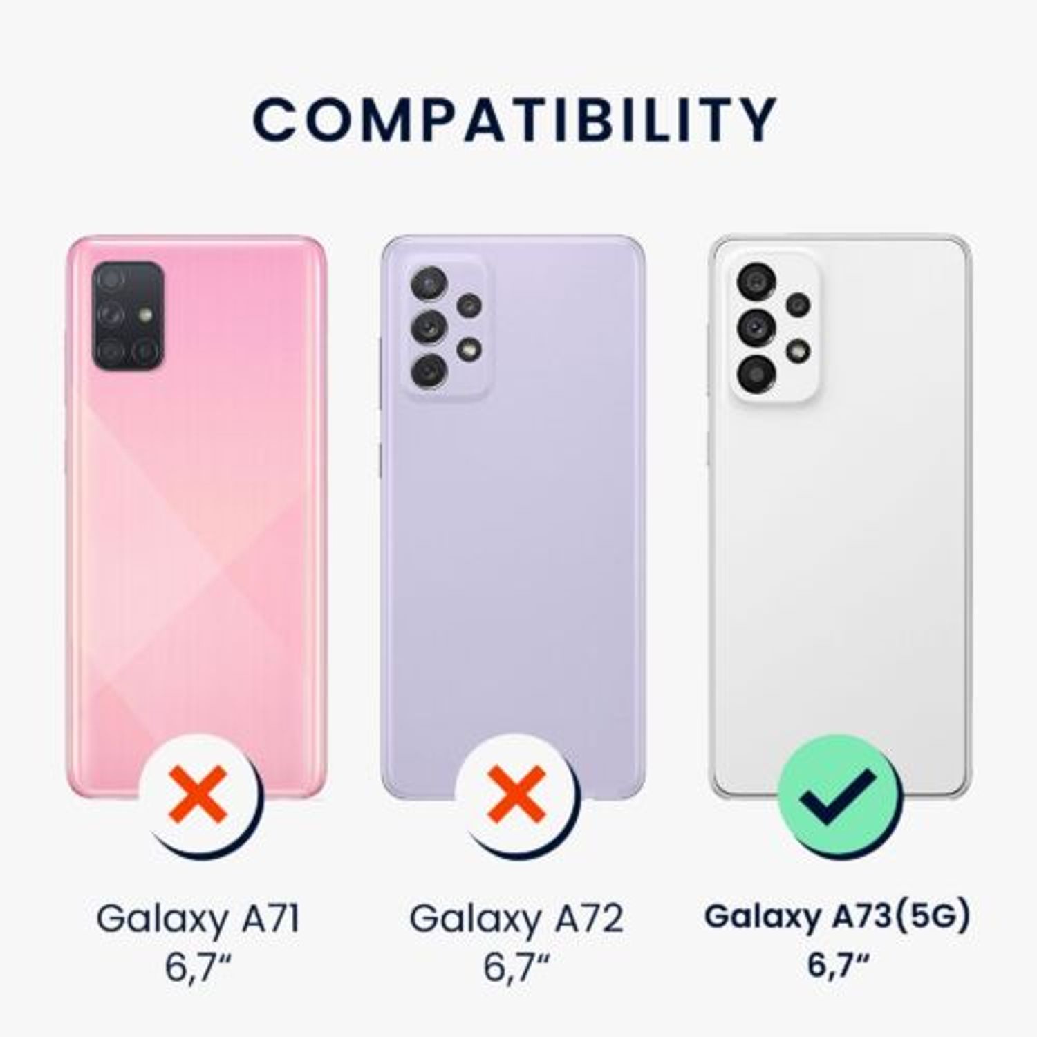 Husa Kwmobile pentru Samsung Galaxy A73 5G, Silicon, Rosu, 57959.36 fotografia produsului View 3 L