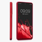 Husa Kwmobile pentru Samsung Galaxy A73 5G, Silicon, Rosu, 57959.36 fotografia produsului View 5 S