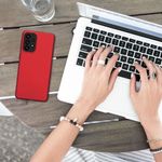 Husa Kwmobile pentru Samsung Galaxy A73 5G, Silicon, Rosu, 57959.36 fotografia produsului View 2 S