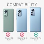 Husa Kwmobile pentru Xiaomi 12 Pro, Silicon, Transparent/Auriu, 57945.01 fotografia produsului View 5 S