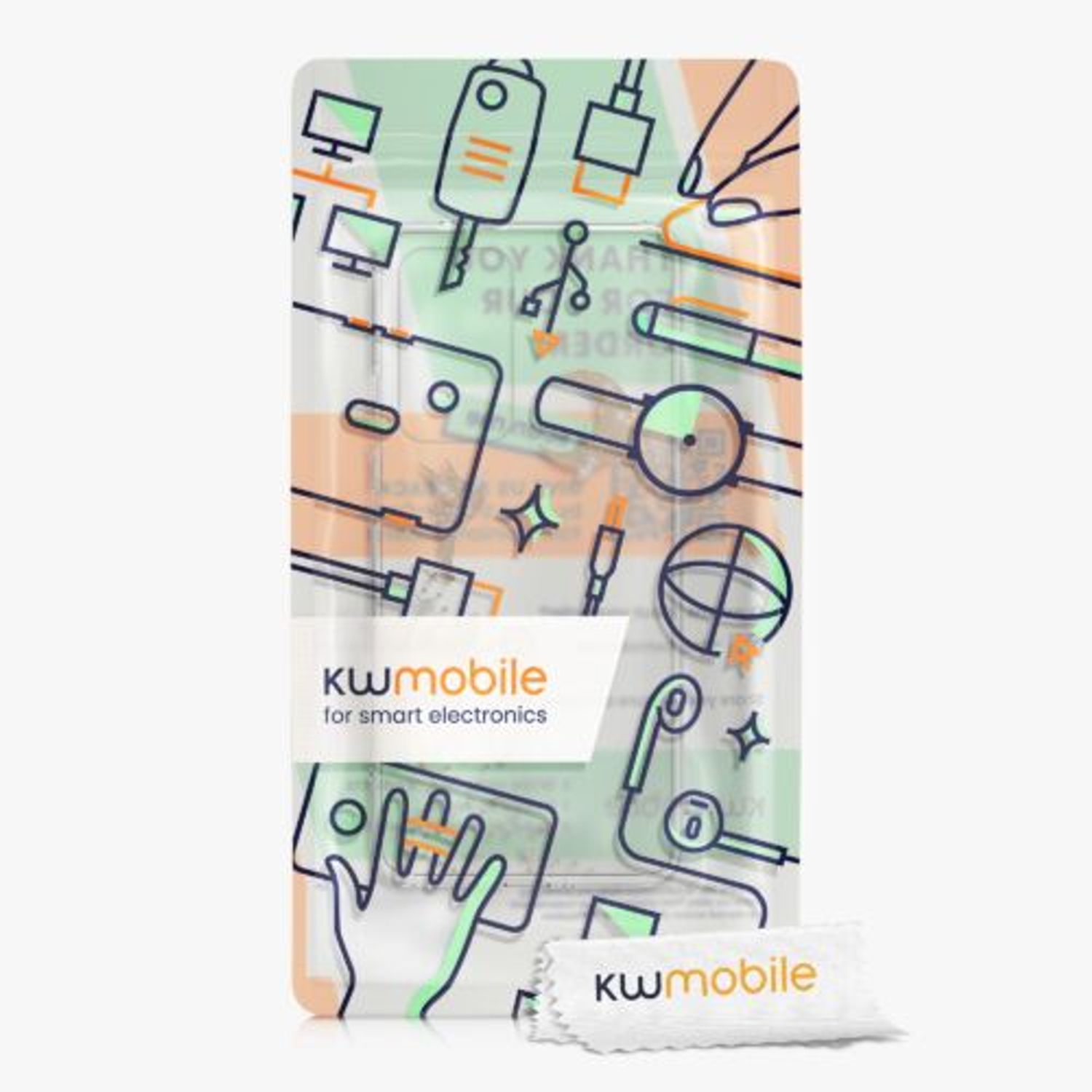 Husa Kwmobile pentru Xiaomi 12 Pro, Silicon, Transparent/Auriu, 57945.01 fotografia produsului View 7 L