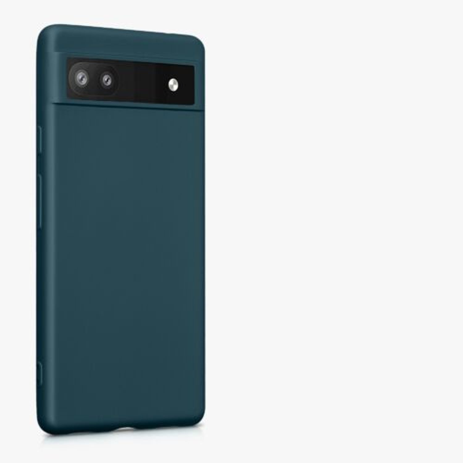 Husa Kwmobile pentru Google Pixel 6a, Silicon, Verde, 57960.14 fotografia produsului View 7 L
